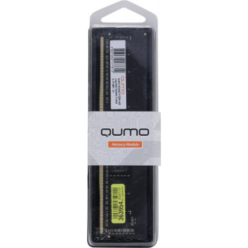 Модуль памяти QUMO <QUM4U-4G2666C19> DDR4 DIMM 4Gb <PC4-21300> CL19-3