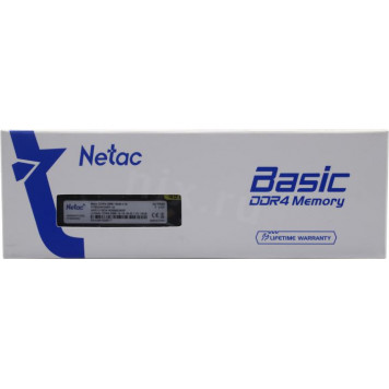 Модуль памяти Netac Basic <NTBSD4P26SP-16> DDR4 DIMM 16Gb <PC4-21300> CL19-3
