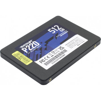 Накопитель SSD 512 Gb SATA 6Gb/s Patriot P220 <P220S512G25> 2.5-1
