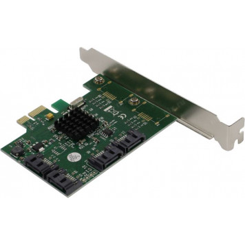 Контроллер ExeGate EXE-503 (OEM) PCI-Ex1, SATA 6Gb/s, 4port-int <EX283710RUS>-1