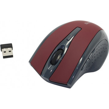 Манипулятор типа мышь Defender Wireless Optical  Mouse Accura <MM-665 Red> (RTL) USB  6btn+Roll беспр.<52668>-2