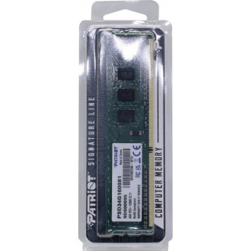 Модуль памяти Patriot <PSD34G160081> DDR3 DIMM 4Gb <PC3-12800> CL11-3