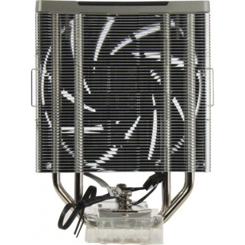 Охладитель Deepcool <R-AK400-BKNNMN-G-1> AK400 (4пин, 115x/1200/1700/AM4,29дБ,500-1850об/мин,Al+тепл.трубки)-2