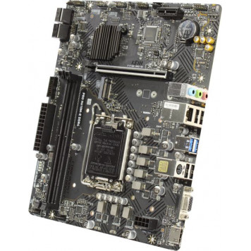 Мат. плата MSI PRO H610M-E DDR4 (RTL) LGA1700 <H610> PCI-E Dsub+HDMI GbLAN SATA MicroATX 2DDR4-1
