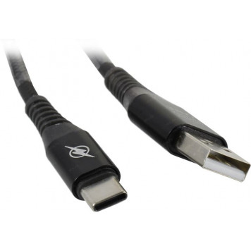 Кабель Smartbuy <iK-3112ERG-NBblack> USB AM --> USB-C M 1м-1