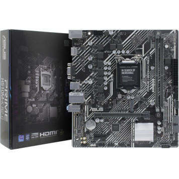 Мат. плата ASUS PRIME H510M-K R2.0 (RTL) LGA1200 <H510> PCI-E Dsub+HDMI GbLAN SATA MicroATX 2DDR4-0