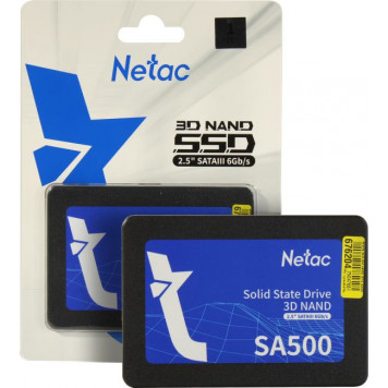 Накопитель SSD 1 Tb SATA 6Gb/s Netac SA500 <NT01SA500-1T0-S3X> 2.5-0