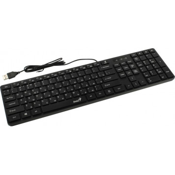 Клавиатура Genius SlimStar 126 Black <USB> 104КЛ (31310017417)-0