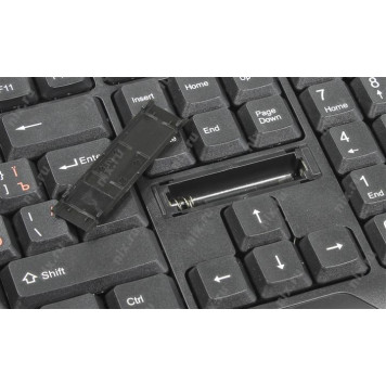 Кл-ра + мышь SVEN Comfort 3300 Wireless <Black> (Кл-ра, М/Мед, USB, FM+Мышь 3кн, Roll,  Optical, FM)-6