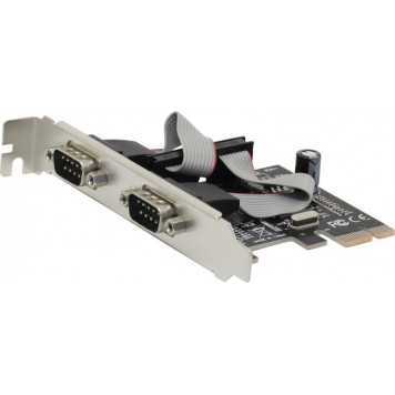 Контроллер Espada <FG-EMT03C-1-BU01> (OEM) PCI-Ex1, 2xCOM9M-0