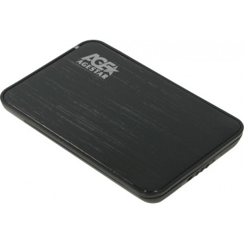 Корпус AgeStar <3UB2A8(J)-6G Black>(Внешний бокс для  2.5 SATA  HDD,  USB3.0)-0