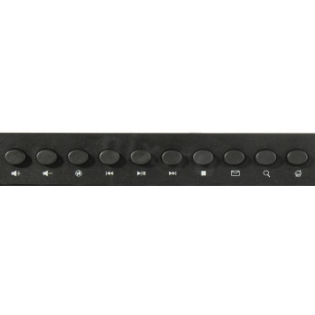 Клавиатура Ritmix <RKB-104 Black> <USB> 95КЛ+10КЛ М/Мед-6