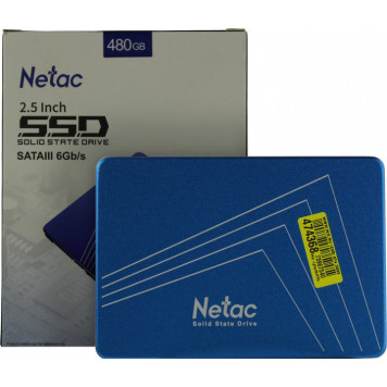 НакопительSSD диск Netac N535S480 Гб NT01N535S-480G-S3X SATA-0