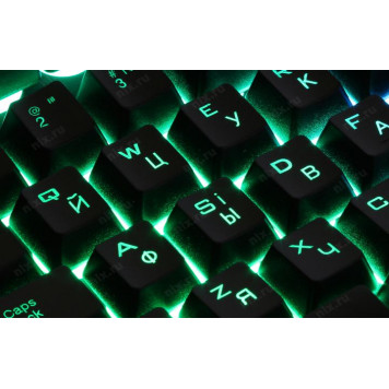 Клавиатура SVEN KB-G7400 Black <USB> 87КЛ, подсветка клавиш-1