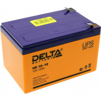 Аккумулятор Delta HR 12-12 (12V, 12Ah)  для UPS-0