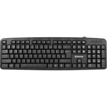 Клавиатура Defender ASTRA HB-588 Black <USB> 104CL <45588>-2