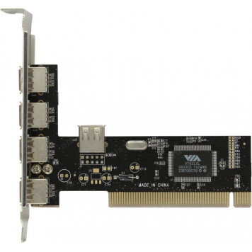 Контроллер Orient DC-602 (OEM) PCI, USB2.0,  4 port-ext,  1  port-int-2