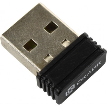 Клавиатура OKLICK Wireless K225W Black <USB> 104КЛ+9КЛ М/Мед <1875232>-5