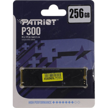 Накопитель SSD 256 Gb M.2 2280 M Patriot P300 <P300P256GM28> 3D TLC-4