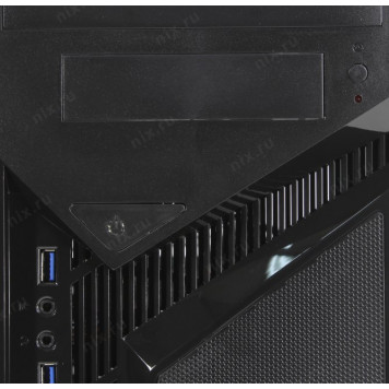 Корпус Miditower PowerCool S1007BK-U3 450 Вт-12