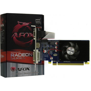 Видеокарта 1Gb <PCI-E> GDDR3 AFOX AFR5230-1024D3L5 (RTL) D-Sub+DVI+HDMI <RADEON R5 230>-0