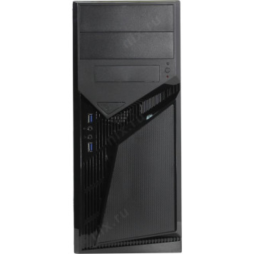 Корпус Miditower PowerCool S1007BK-U3 450 Вт-1