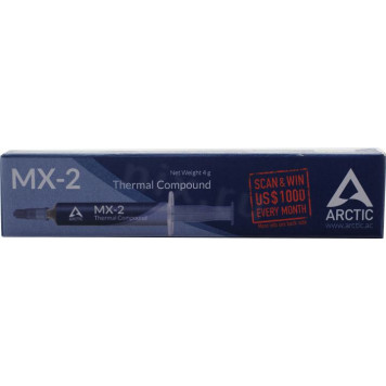 Термопаста Arctic Cooling <MX-2-4г> , 4гр.-2