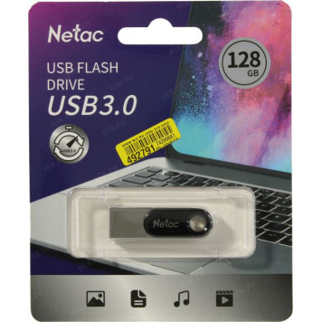 Накопитель Netac <NT03U278N-128G-30PN> USB3.0 Flash Drive 128Gb (RTL)-2