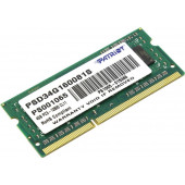 Модуль памяти Patriot <PSD34G160081S> DDR3 SODIMM 4Gb <PC3-12800> CL11 (for NoteBook)