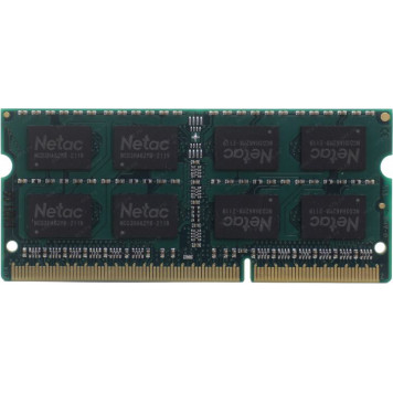 Модуль памяти Netac Basic <NTBSD3N16SP-04> DDR3L SODIMM 4Gb <PC3-12800> CL11 (for NoteBook)-2