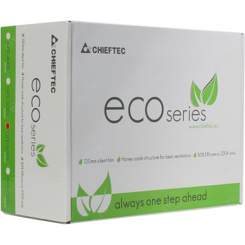 Блок питания Chieftec ECO <GPE-600S>  600W  ATX (24+2x4+2x6/8пин)-1