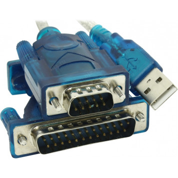 Кабель-адаптер USB AM ->  COM  9/25M 1.5-1.8м-1