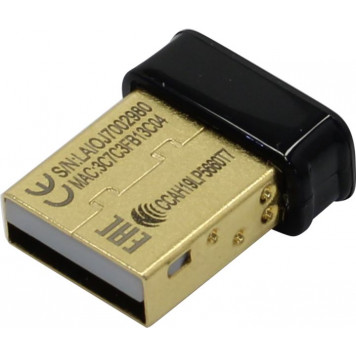 Wi-Fi-адаптер ASUS USB-N10 Nano Wireless USB Adapter (RTL)  (802.11n/g/b, 150Mbps)-0
