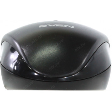 Мышь SVEN Optical Mouse <RX-112 Black>  (RTL)  USB 3btn+Roll-3