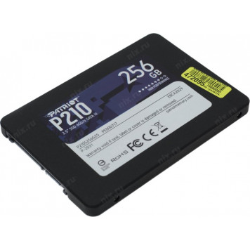 Накопитель SSD 256 Gb SATA 6Gb/s Patriot P210 <P210S256G25> 2.5-1