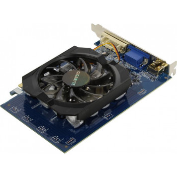 Видеокарта 2Gb <PCI-E> DDR3 GIGABYTE GV-N730D3-2GI Rev3.0(RTL) D-Sub+DVI+HDMI <GeForce GT730>-2