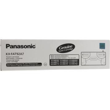 Тонер Panasonic KX-FAT92A(7)  для KX-MB262/263/271/283/763/772/773/781/783-1