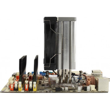 Охладитель Deepcool <R-AK400-BKNNMN-G-1> AK400 (4пин, 115x/1200/1700/AM4,29дБ,500-1850об/мин,Al+тепл.трубки)-8