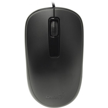Манипулятор типа мышь Genius Optical Mouse DX-125 <Black> (RTL)  USB  3btn+Roll (31010106100)-0