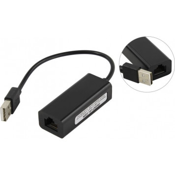 Orient <U2L-100N> Кабель-адаптер USB2.0 --> UTP 100Mbps-0