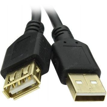 5bites <UC5011-018A> Кабель удлинительный USB2.0 A--> A 1.8м 2 фильтра-1
