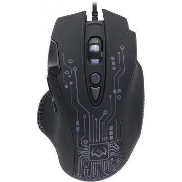 Манипулятор SVEN Gaming Optical Mouse <RX-G715 Black> (RTL) USB 8btn+Roll-0
