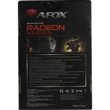 Видеокарта 1Gb <PCI-E> GDDR3 AFOX AFR5230-1024D3L5 (RTL) D-Sub+DVI+HDMI <RADEON R5 230>-9