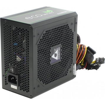 Блок питания Chieftec ECO <GPE-600S>  600W  ATX (24+2x4+2x6/8пин)-0