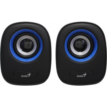 Колонки Genius SP-Q160 <Blue> (2x3W, питание от USB) (31730027403)-0