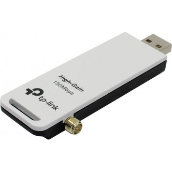 Адаптер беспроводной связи TP-LINK <TL-WN722N> High Gain Wireless USB Adapter(802.11b / g / n, USB2.0)-1