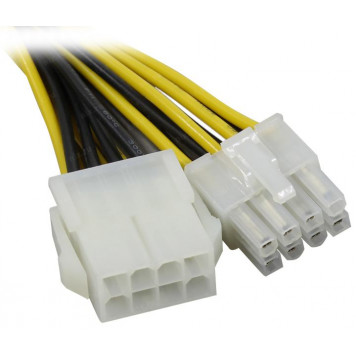 Кабель удлинительный питания Espada 8 pin для  мат.  платы <E8pinEXTCabMb50>   50см-1