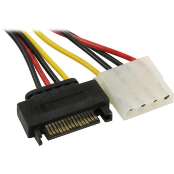 Переходник питания  1SATA M->1big-1