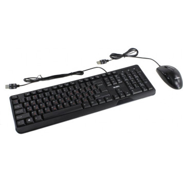 Комплект SVEN KB-S330C <Black> (Кл-ра, USB +Мышь 3кн, Roll, Optical)-0