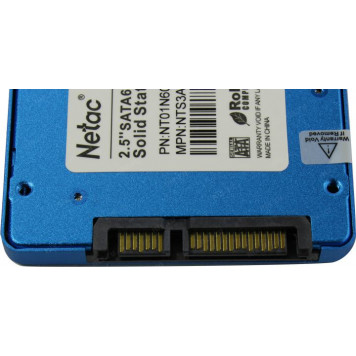 Накопитель SSD 256 Gb SATA 6Gb/s Netac N600S <NT01N600S-256G-S3X> 2.5-4